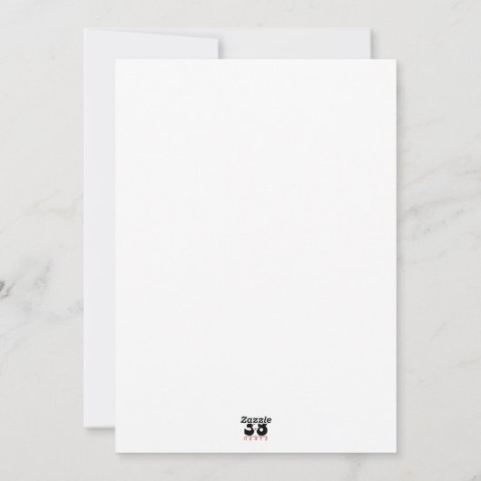 Lucky Pennies Feestdagenkaart (Achterkant)