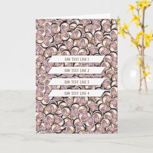 Lucky Pennies Kaart (Gele Bloem)