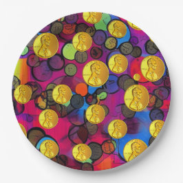 Lucky Pennies Papieren Bordje