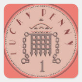 Lucky Penny Sticker (Voorkant)