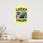 Lucky Phish - Sharks Plays Pool Poster (Keuken)