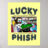 Lucky Phish - Sharks Plays Pool Poster (Voorkant)