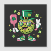 Lucky Pickleball Hoed Ierse Klaver (Voorkant)