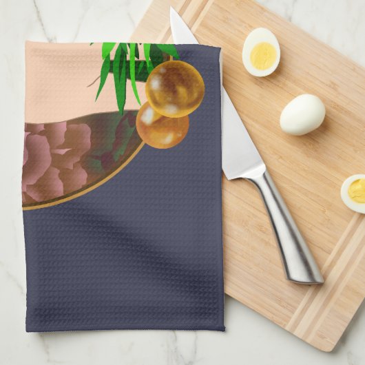 Lucky Pig Theedoek (Quarter Fold)