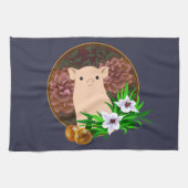 Lucky Pig Theedoek (Horizontaal)