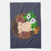 Lucky Pig Theedoek (Verticaal)