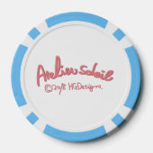 Lucky piglet Poker Chips (Achterkant)