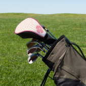 Lucky Pink Clover met Monogram Golfheadcover (Insitu)