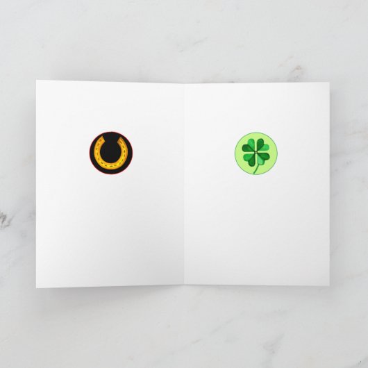 Lucky Pirate Skull Kaart (Binnen)