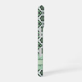 Lucky Plaid Klaver Pattern iPhone 16 Hoesje (Rechterkant)