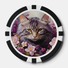 Lucky Pocker Chips voor Cat Lovers