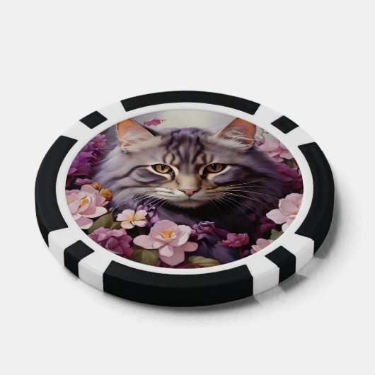 Lucky Pocker Chips voor Cat Lovers (Enkel)