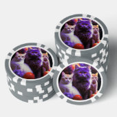 Lucky Pocker Chips voor Cat Lovers (Opstapeling)