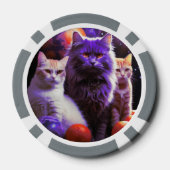 Lucky Pocker Chips voor Cat Lovers (Achterkant)