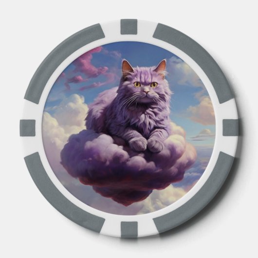 Lucky Pocker Chips voor Cat Lovers (Voorkant)