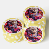 Lucky Pocker Chips voor Cat Lovers (Opstapeling)