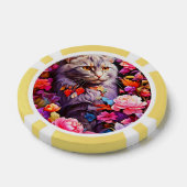 Lucky Pocker Chips voor Cat Lovers (Enkel)
