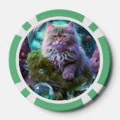 Lucky Pocker Chips voor Cat Lovers (Achterkant)
