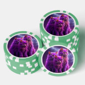 Lucky Pocker Chips voor Cat Lovers (Opstapeling)