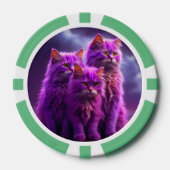 Lucky Pocker Chips voor Cat Lovers (Voorkant)