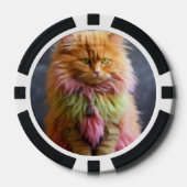 Lucky Pocker Chips voor Cat Lovers (Voorkant)