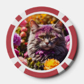 Lucky Pocker Chips voor Cat Lovers (Achterkant)