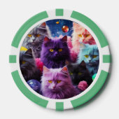 Lucky Pocker Chips voor Cat Lovers (Voorkant)