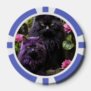 Lucky Pocker Chips voor Cat Lovers