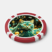 Lucky Pocker Chips voor Cat Lovers (Enkel)