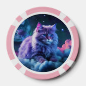 Lucky Pocker Chips voor Cat Lovers (Achterkant)