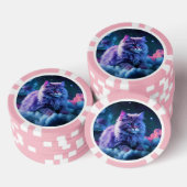 Lucky Pocker Chips voor Cat Lovers (Opstapeling)