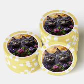 Lucky Pocker Chips voor Cat Lovers (Opstapeling)