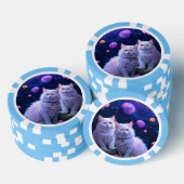 Lucky Poker Chips for Cat Lovers (Opstapeling)