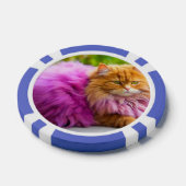 Lucky Poker Chips for Cat Lovers (Enkel)