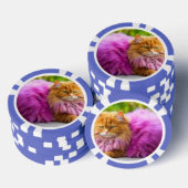 Lucky Poker Chips for Cat Lovers (Opstapeling)
