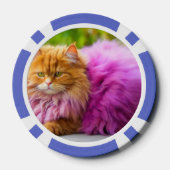Lucky Poker Chips for Cat Lovers (Achterkant)