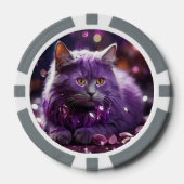 Lucky Poker Chips voor Cat Lovers (Voorkant)