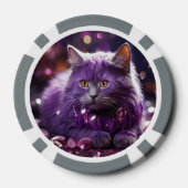 Lucky Poker Chips voor Cat Lovers (Achterkant)