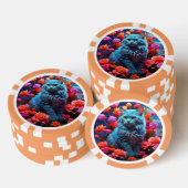 Lucky Poker Chips voor Cat Lovers (Opstapeling)