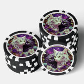 Lucky Poker Chips voor Cat Lovers (Opstapeling)