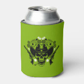 Lucky Poker Skull Blikjeskoeler (Blikje Voorkant)
