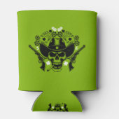 Lucky Poker Skull Blikjeskoeler (Achterkant)