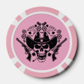 Lucky Poker Skull Chips (Achterkant)