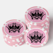 Lucky Poker Skull Chips (Opstapeling)
