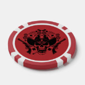 Lucky Poker Skull Chips (Enkel)