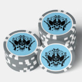 Lucky Poker Skull Chips (Opstapeling)