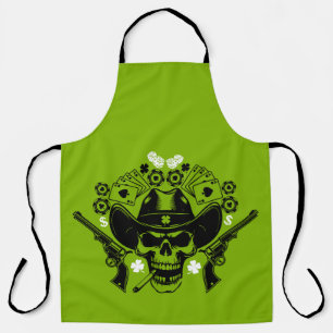 Lucky Poker Skull Schort