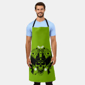 Lucky Poker Skull Schort (Gedragen)