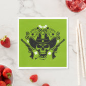 Lucky Poker Skull Servet (Insitu)