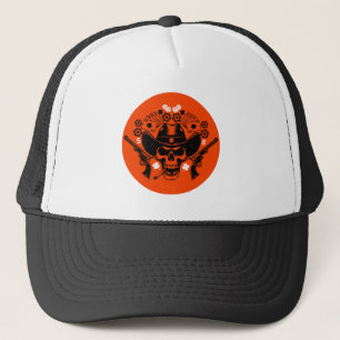 Lucky Poker Skull Trucker Pet